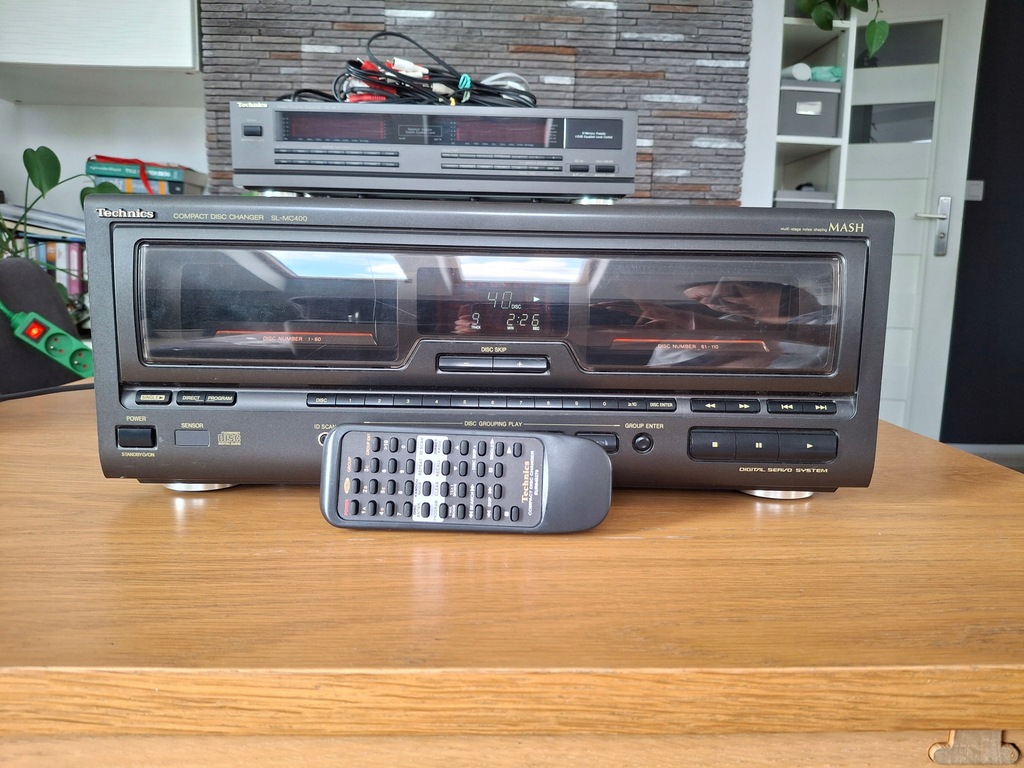 Technics CD SL-MC400 zmieniarka, pilot, opis