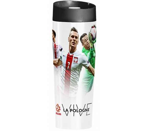 KUBEK termiczny kibica REPREZENTACJI POLSKI 400ml
