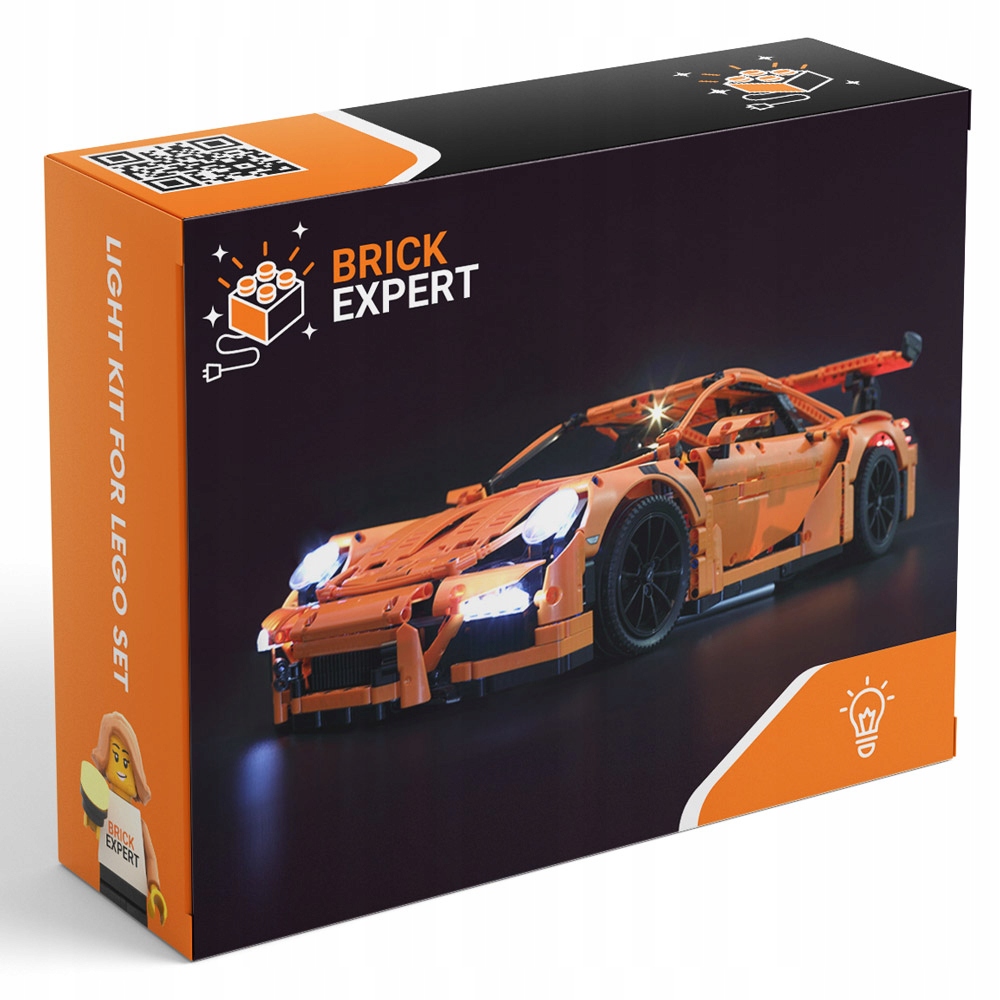 Lego 42096 Technic Porsche 911 GT3 RS OŚWIETLENIE