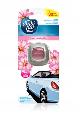 AMBI PUR CAR ZAPACH SAMOCHODOWY FLOWERS SPRING 2ml