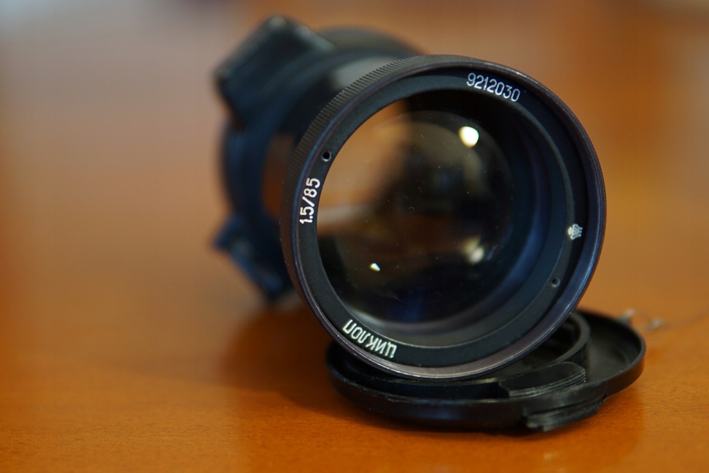 Obiektyw Cyclop 85mm f/1,5 + noktowizor