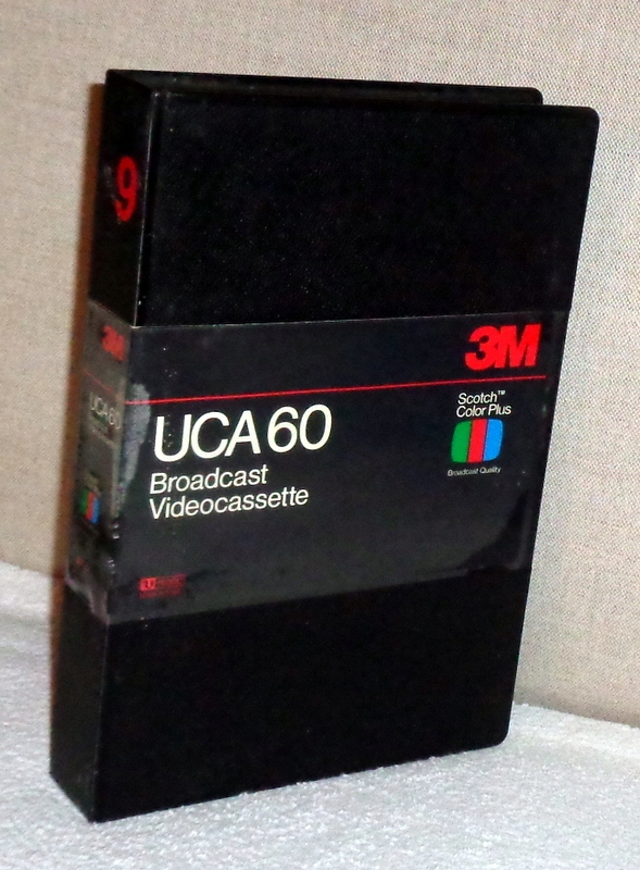 SCOTCH Color Plus 3M UCA-60 kaseta U-MATIC - używana .