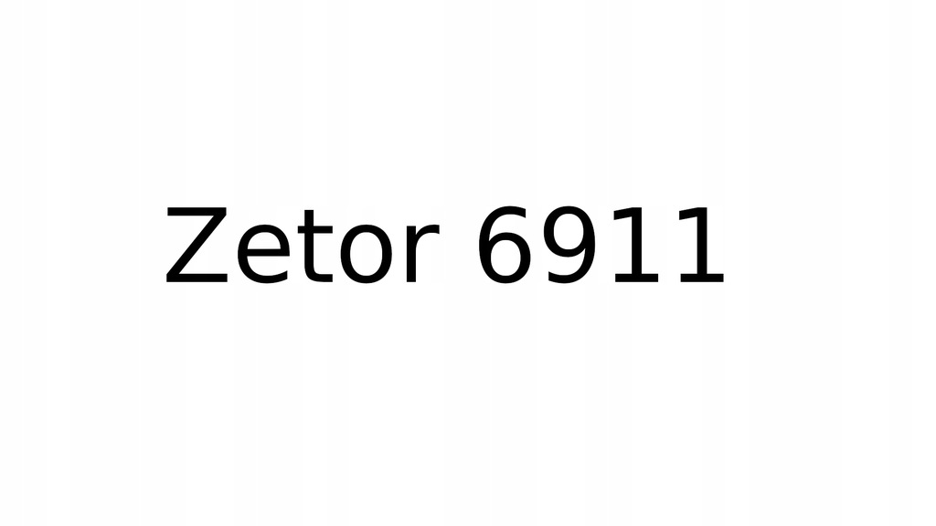 zetor 6911