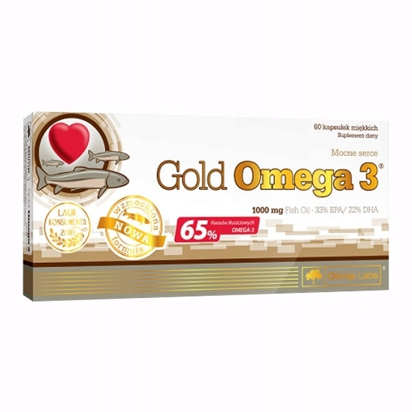 OLIMP GOLD OMEGA 3 KWASY OMEGA 3 EPA DHA x 60 kaps 9305279176
