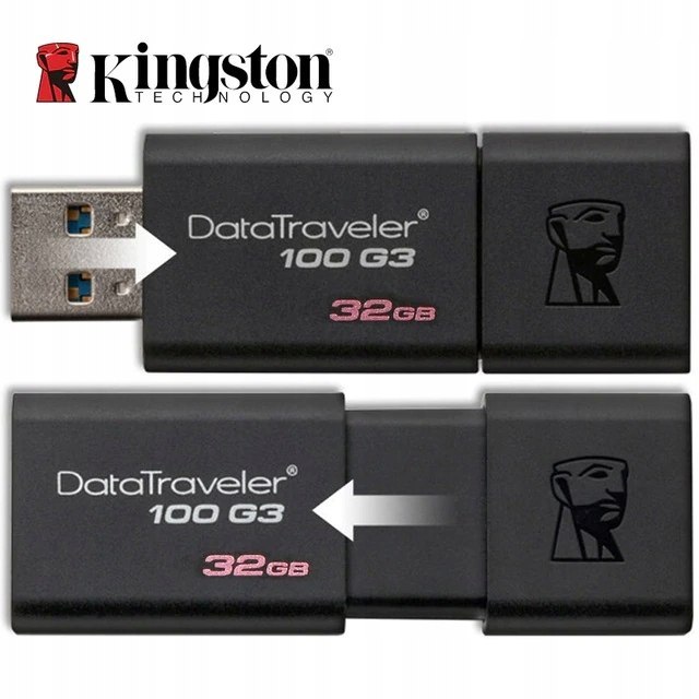 Купить Флеш-накопитель Kingston DataTraveler 100 G3, 32 ГБ, USB 3.0: отзывы, фото, характеристики в интерне-магазине Aredi.ru