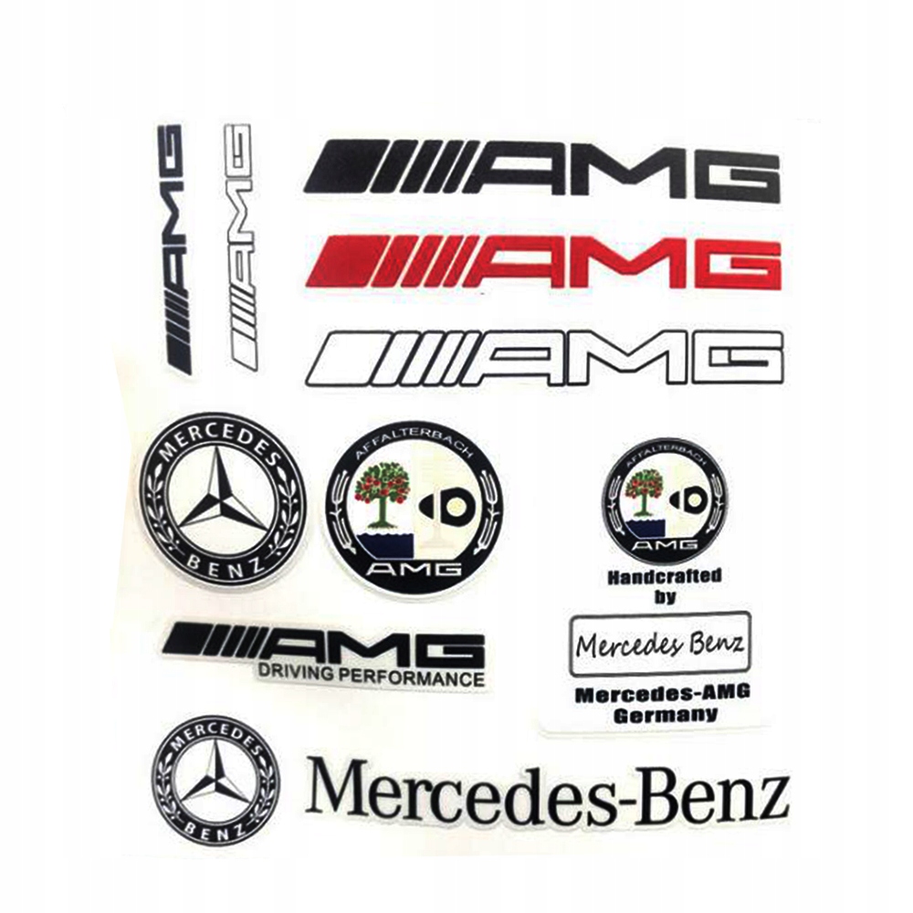 Naklejka dekoracyjna na samochodu Mercedes-benz - 13473344410 ...