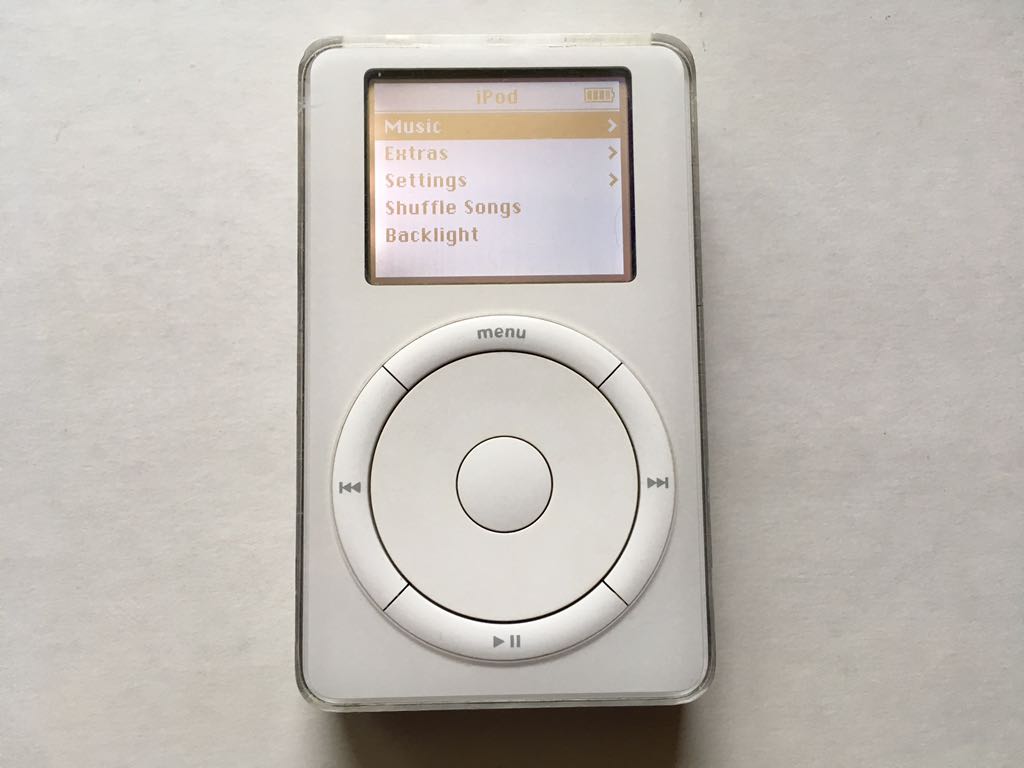 Apple iPod 10GB 初代 Apple iPod Classic 1G 10GB - 100% sprawny - 7083690302