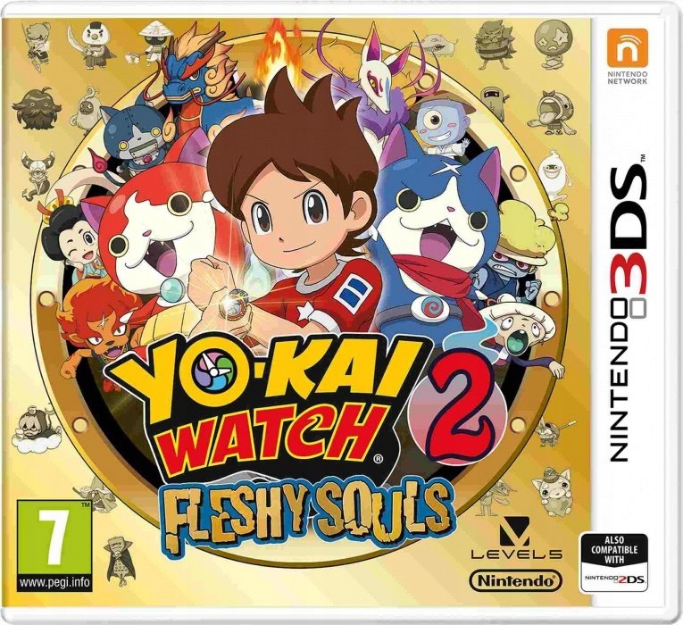 YO-KAI WATCH 2 FLESHY SOULS NINTENDO 3DS