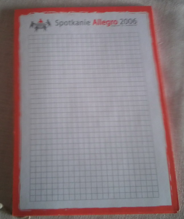 Notes Spotkanie Allegro 2006