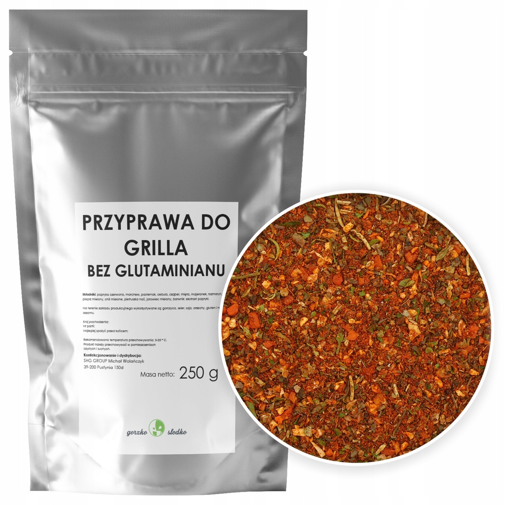 PRZYGRAWA DO GRILLA marynata mieszanka grill 250g