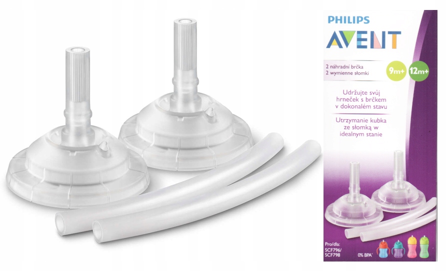 PHILIPS AVENT Zapasowe słomki do kubków 2szt