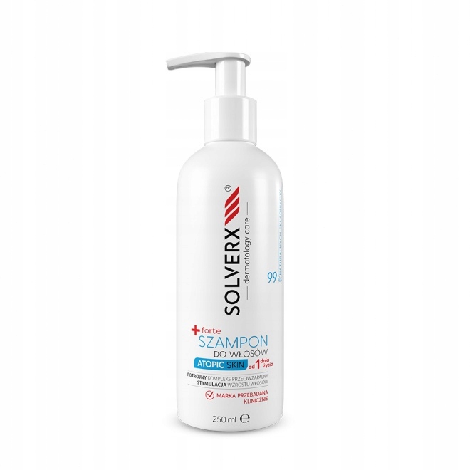 Solverx Atopic Skin Forte - szampon do włosów 250ml
