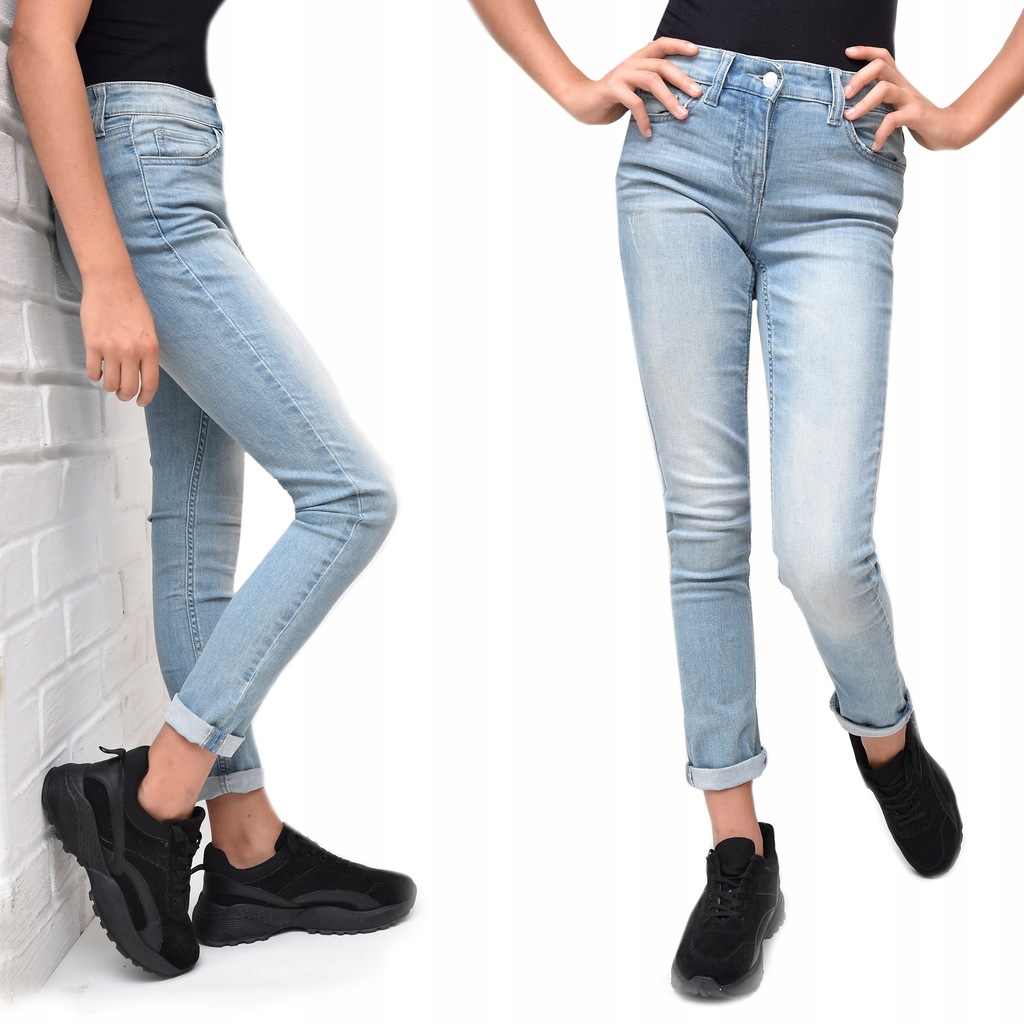 pas 80 cm NEXT JEANS SKINNY spodnie RURKI M