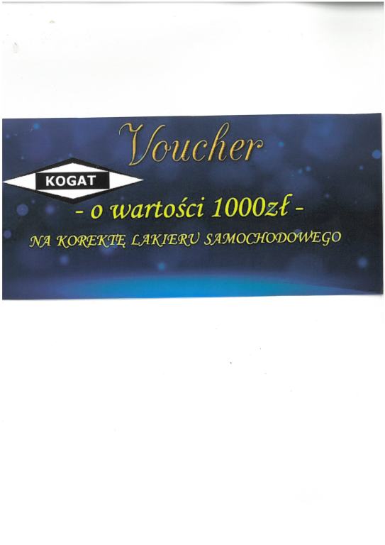 Voucher na korekte lakieru KOGAT