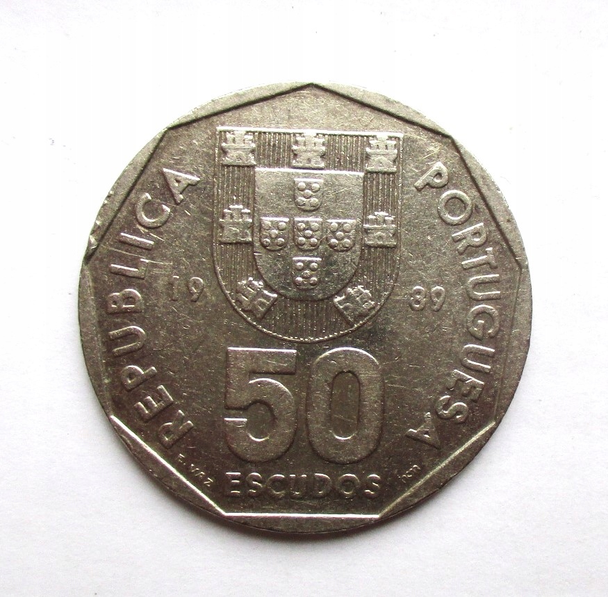 50 Escudo 1989 r. Portugalia