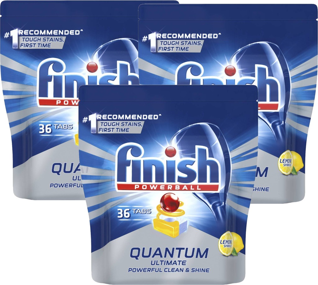 Finish Quantum ULTIMATE Kapsułki do Zmywarki 3x36 13528799458
