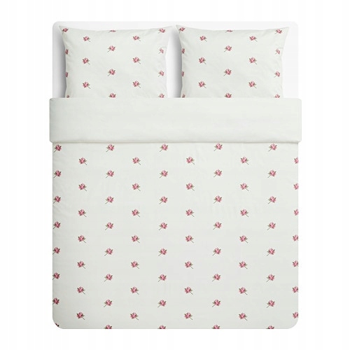 IKEA VITYXNE POŚCIEL 200x220 70x80 RÓŻE