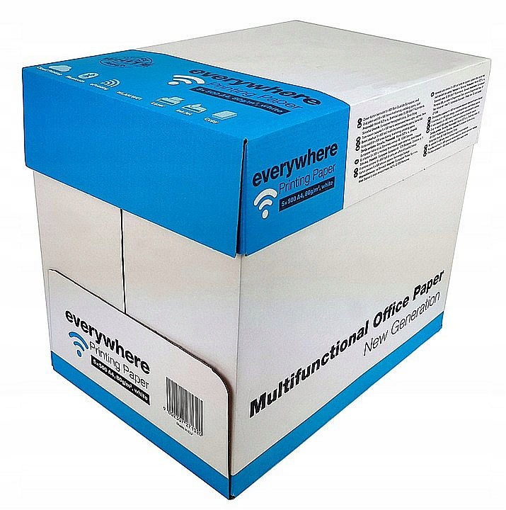 PAPIER DO DRUKARKI KSERO A4 80g 2500 ARKUSZY