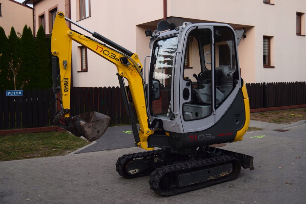 MiniKoparka Mini koparka WACKER NEUSON 1703 ,2012r