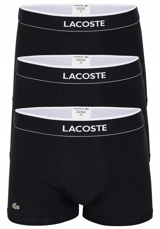 Lacoste 167564 Bokserki Męskie Bawełna 3szt. XL