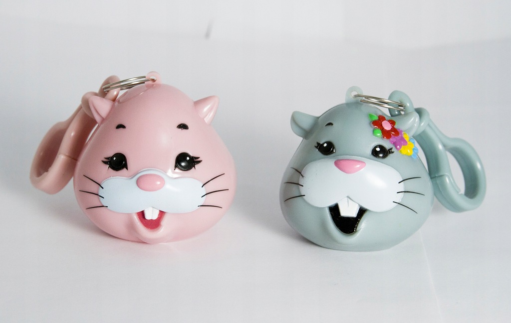 Zhu Zhu Pets - opakowanie na lizaki, breloczek