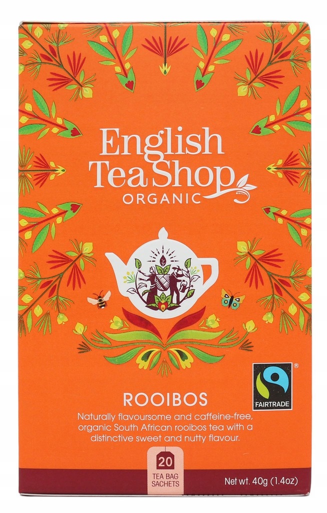 Herbatka Rooibos (20x2) BIO 40 g English Tea Shop