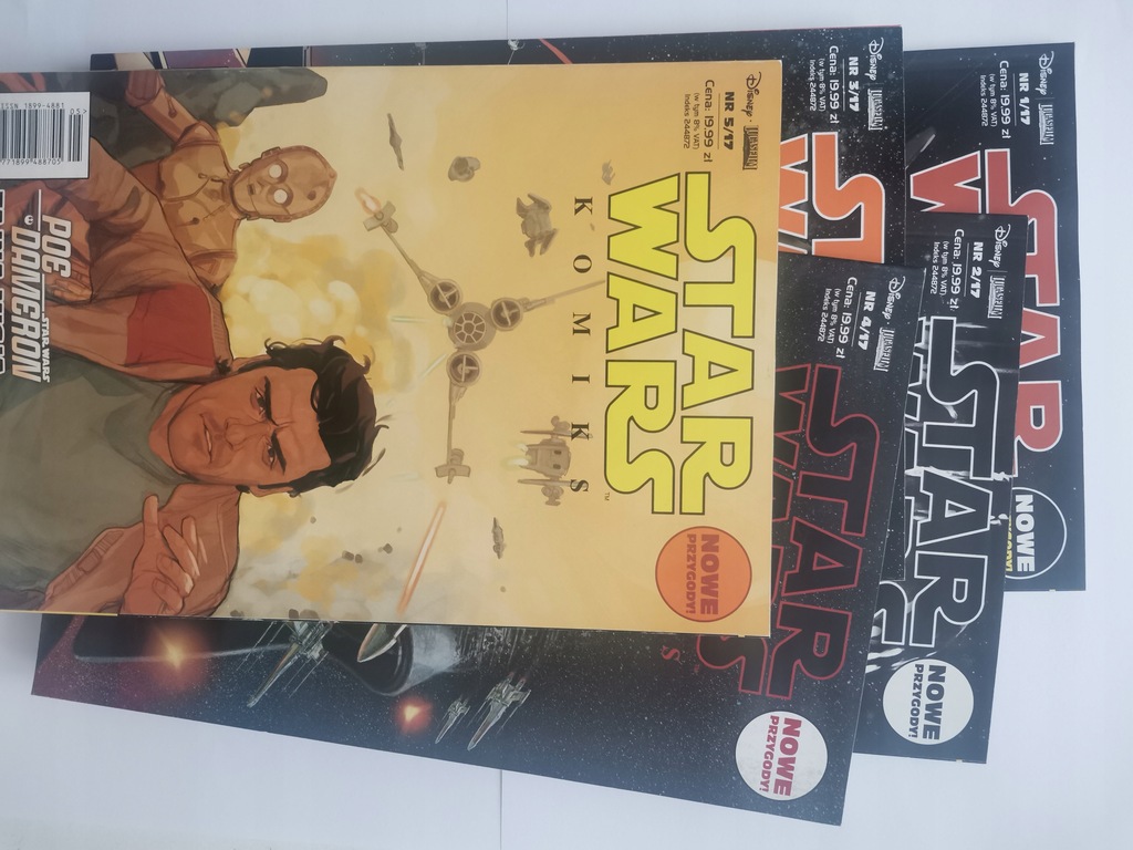 Star Wars Komiks zestaw nr 1-5/2017