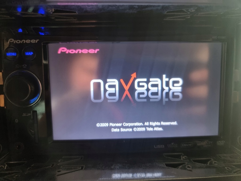 RADIO PIONEER AVICF910BT DVD GPS DIVX DOTYK 6,1 11664804958