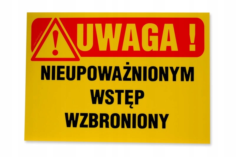 Znak Tb-14 K nieupoważnionym wstęp wzbroniony