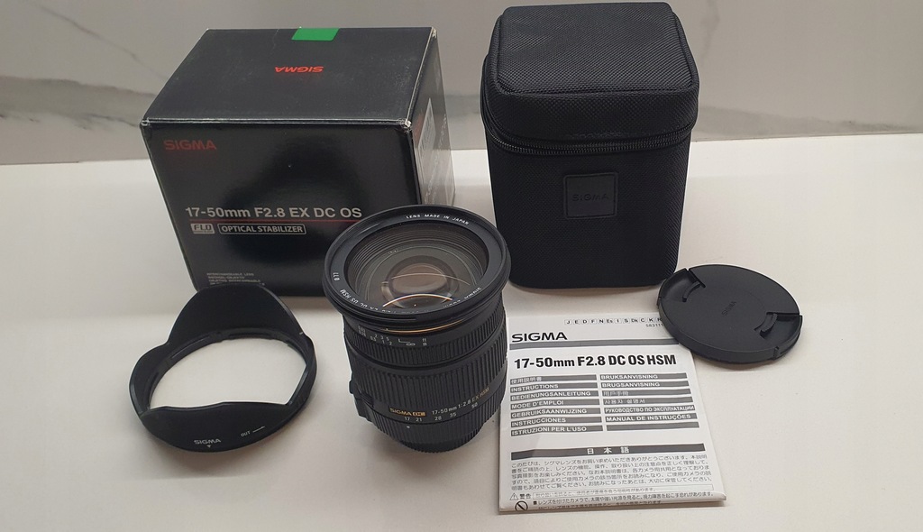 Obiektyw Sigma Nikon F DC 17-50mm f /2.8 EX OS HSM