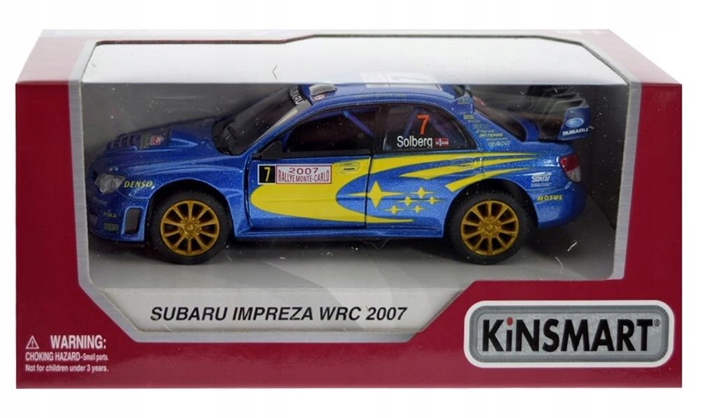 Subaru Impreza WRC 2007 KINSMART