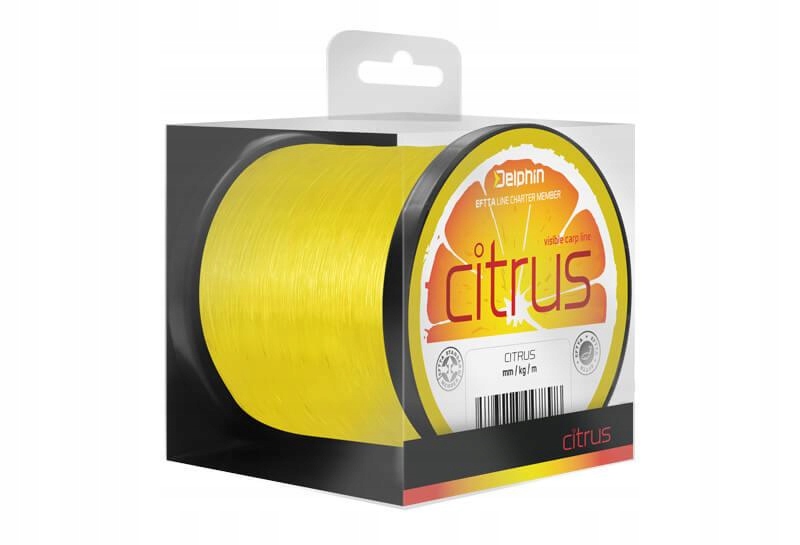 Żyłka Delphin Citrus Żółta 0,35mm 1100m 19lbs