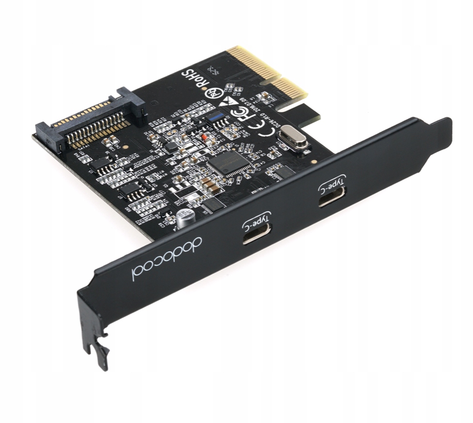 Купить КОНТРОЛЛЕР Адаптер 2xUSB-C 3.1 на PCI-Express: отзывы, фото, характеристики в интерне-магазине Aredi.ru