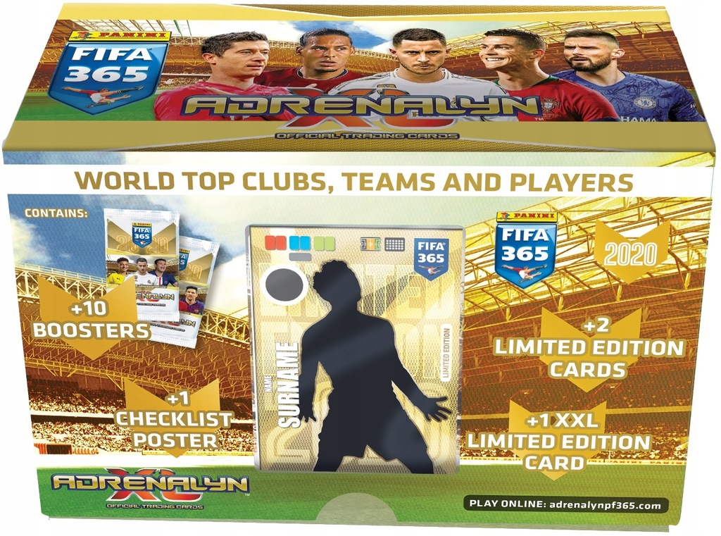 Купить ПОДАРОЧНАЯ КОРОБКА FOOTBALL CARDS 2020 FIFA 365 LIMITED XXL: отзывы, фото, характеристики в интерне-магазине Aredi.ru