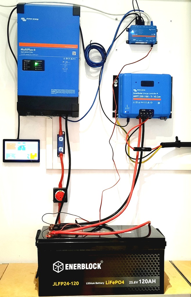 ELEKTROWNIA SOLARNA VICTRON ENERGY MAGAZYN ENERGII 12935692620