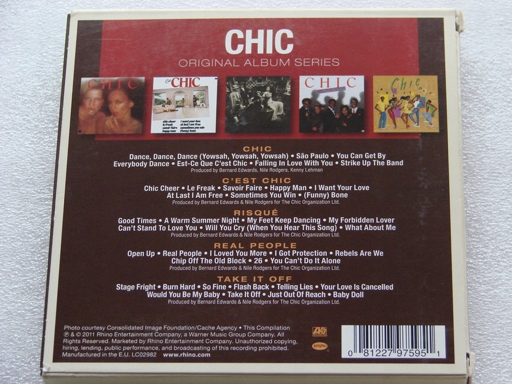 Купить Chic - серия оригинальных альбомов 5xCD: отзывы, фото, характеристики в интерне-магазине Aredi.ru