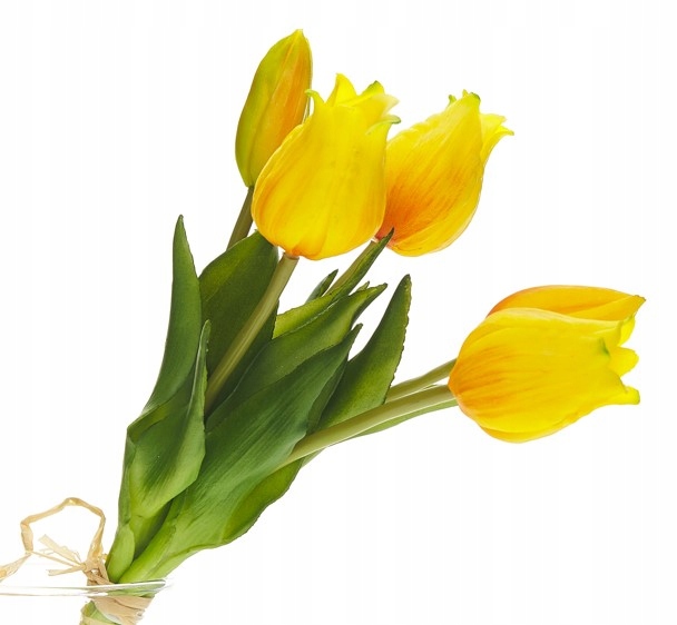 TULIPANY SILIKONOWE BUKIET TULIPANÓW JAK ŻYWY CUDO