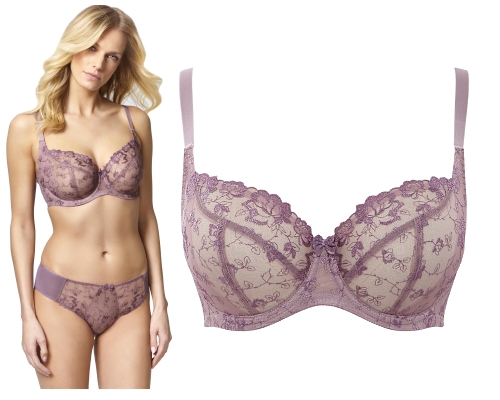 70FF Panache Lois mauve mist biustonosz soft - 7917957703 - oficjalne  archiwum Allegro