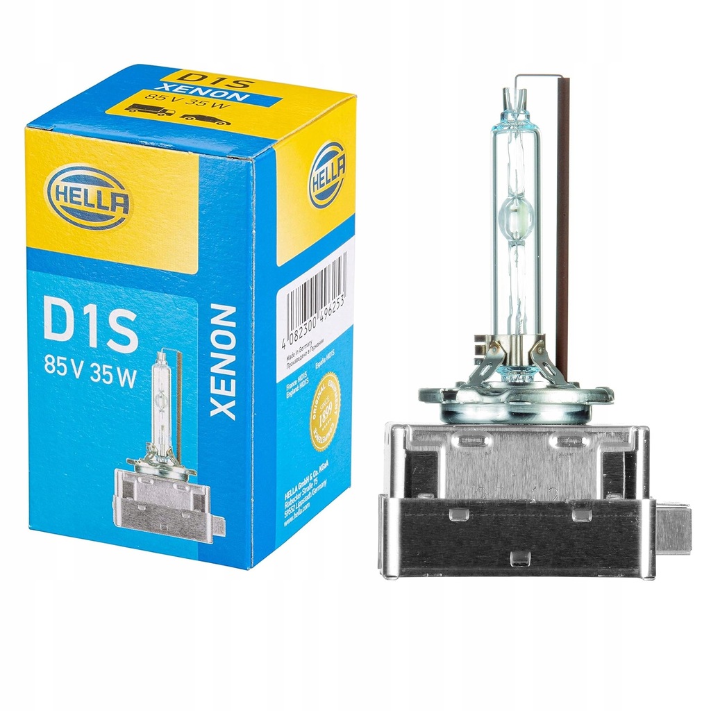 Żarówka HELLA D1S 8GS 009 028-111 światło ksenonowe 35W 1 sztuka