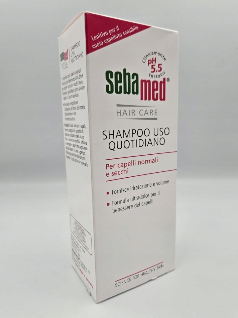 SEBAMED Everyday Szampon do włosów suchych i normalnych PH 5.5 200ml