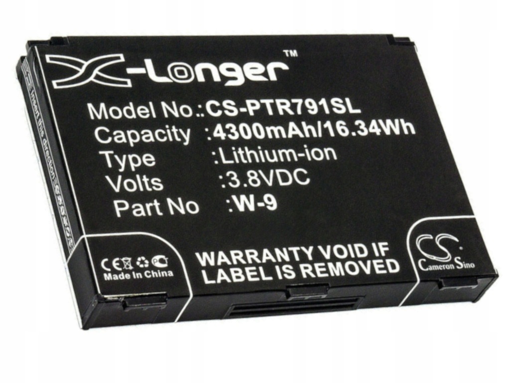 Bateria CS-PTR791SL do Verizon 308-10013-01 W-9