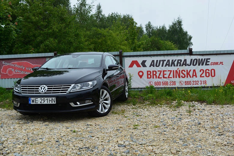 VW CC 2.0TDI 177KM DSG 4motion, 1 wł, salon PL, FV