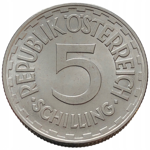 49647. Austria - 5 szylingów - 1952r.