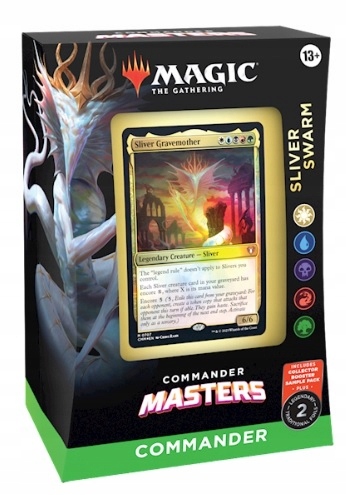 Magic: The Gathering Commander Masters Deck Sliver Swarm ENG