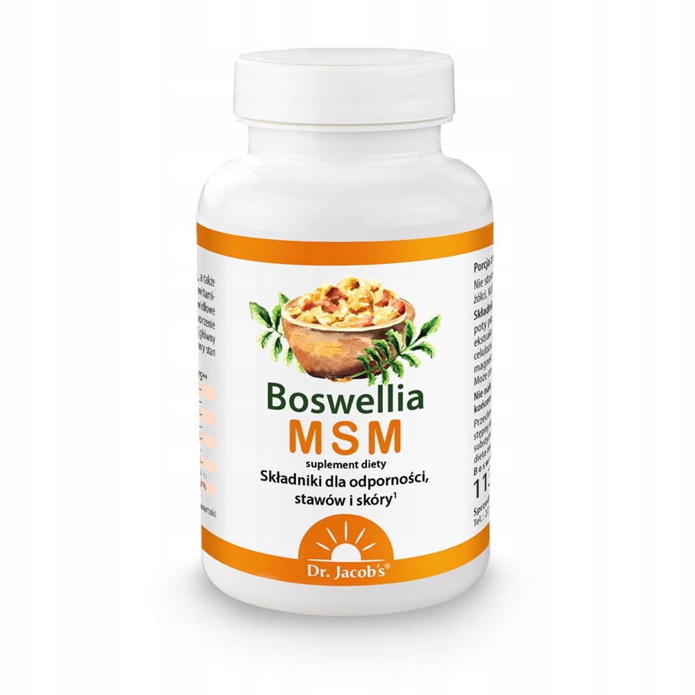 Boswellia MSM, Dr. Jacobs