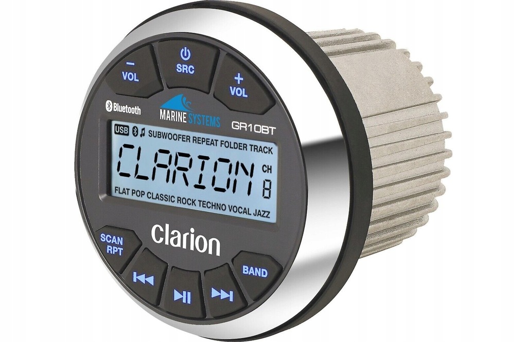 Clarion GR10BT Radio MARINE Bluetooth MP3 USB AUX