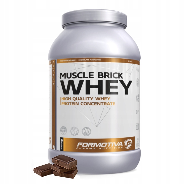 Formotiva Muscle Brick Whey - 1000g czekolada