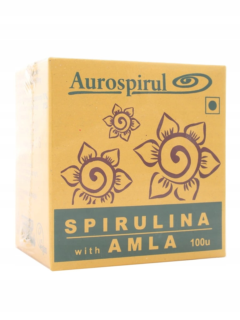 Spirulina z amlą Aurospirul 100 kapsułek 50g