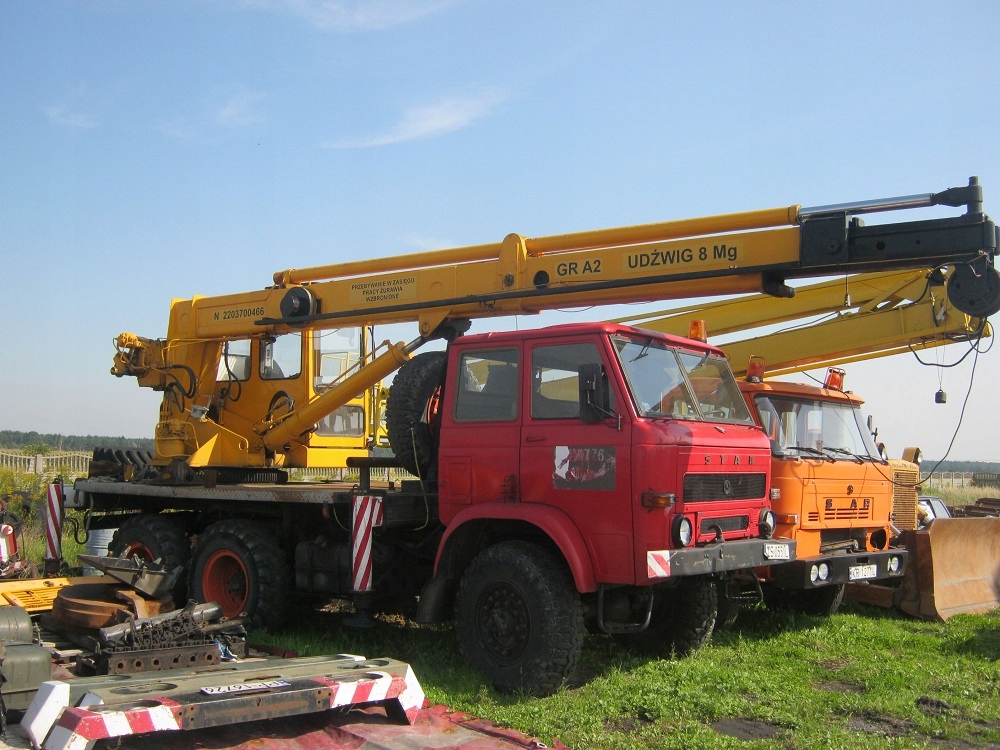 Dźwigi Star 266 8T ,5T części