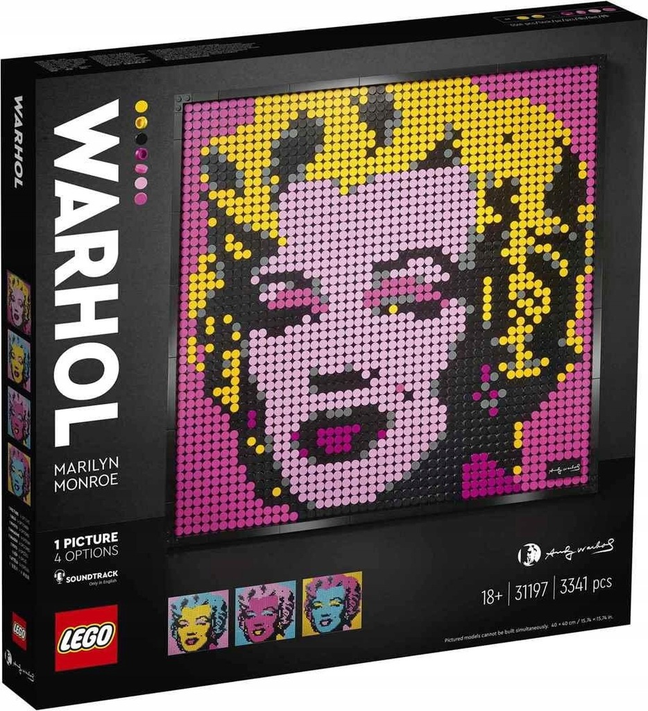 Lego ART 31197 Marilyn Monroe Andy'ego Warhola